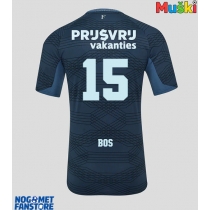 Feyenoord Jordan Bos #15 Gostujuci Dres 2025-26 Kratak Rukav